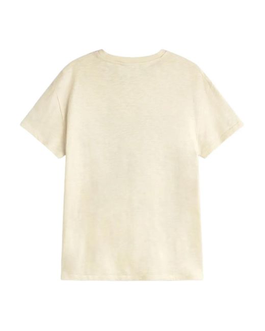 Ba&sh White Graphic-Print T-Shirt