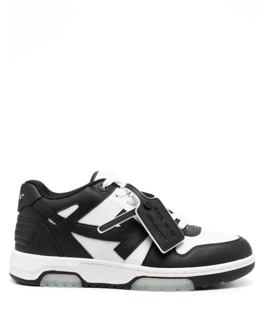 Off-White c/o Virgil Abloh Out Of Office Sneakers in het Black