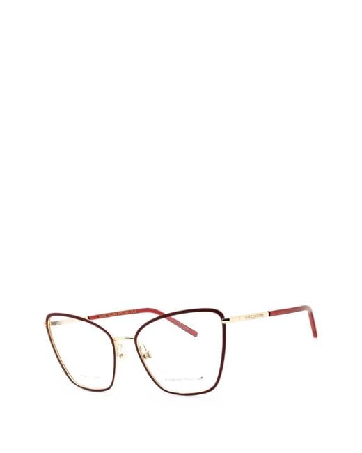 Marc Jacobs Natural Cat-Eye Glasses
