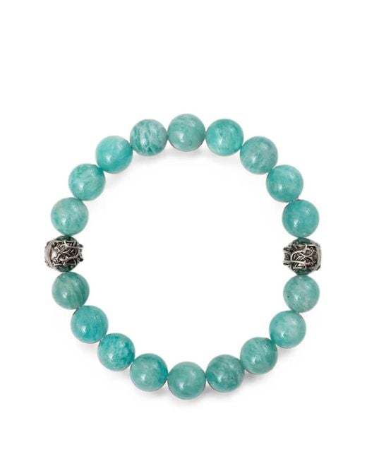 KAMIYA Green Kmy Ball Natural Stone Bracelet