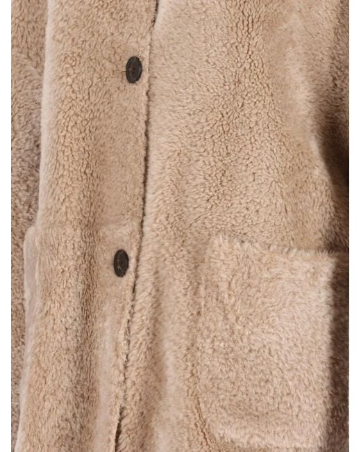 Arma Natural Isabella Reversible Shearling Jacket