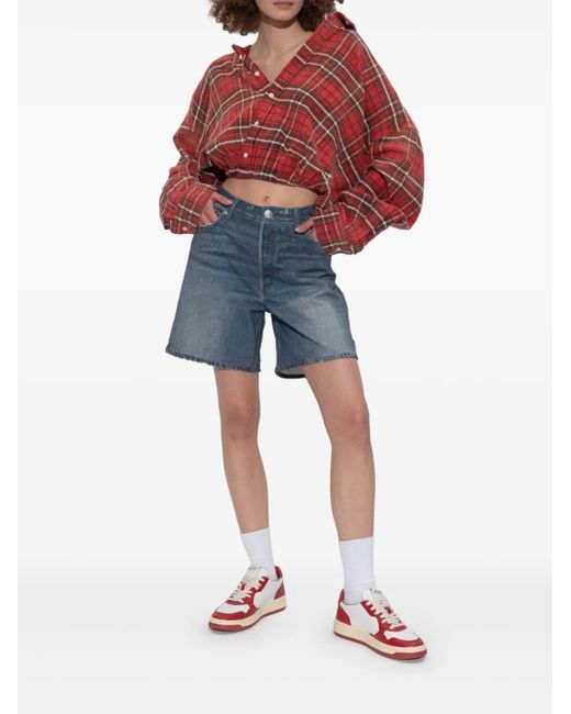 Rag & Bone Blue Cosmos Shorts