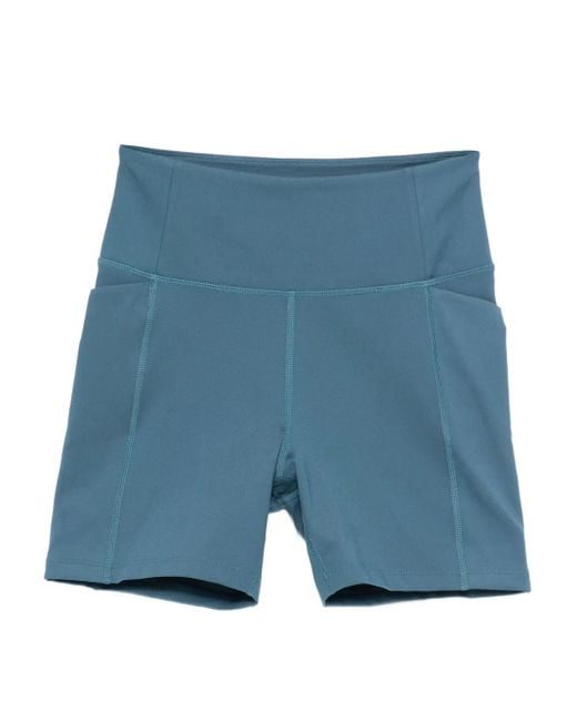 GIRLFRIEND COLLECTIVE Blue Pocket Shorts