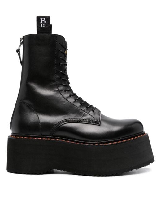platform combat shoes