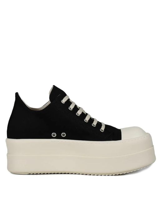 Rick Owens Double Bumper Low Sneakers in Black für Herren