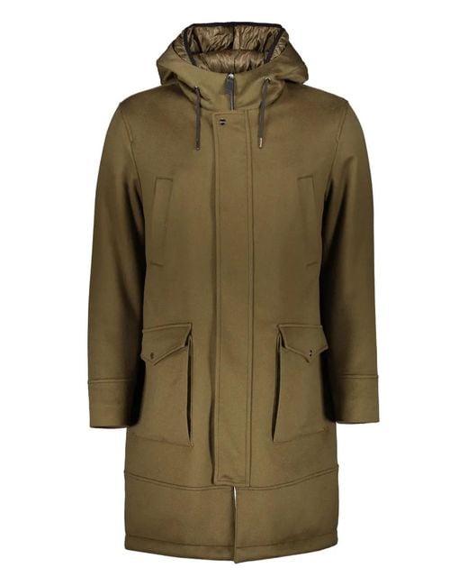 Parkas Herno pour homme en coloris Green