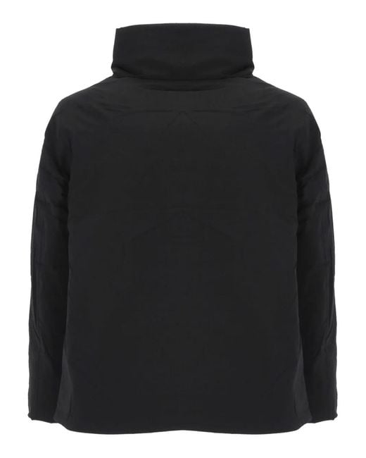 K-Way Black High-Neck Jacket