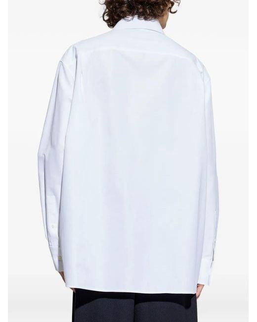 Loewe White X Louis Wain Embellished Shirt for men