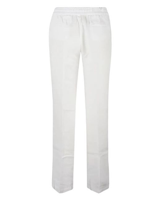 Re-hash White Linen Trousers