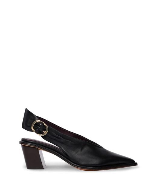 Paul Smith Black Clareen Slingback Pumps