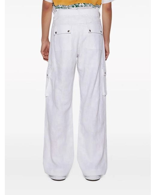 Rhude Gray Amaro Cargo Pants for men