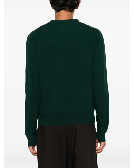 Extreme Cashmere Green Be Classic Crew-Neck Sweater