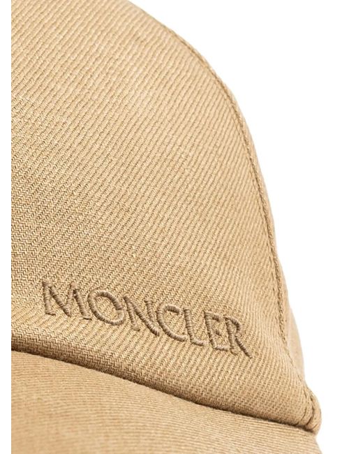 Moncler Natural Baseball Cap for men