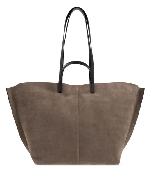 AllSaints Brown Phoenix Tote Bag