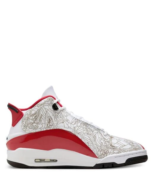 Nike Red Air Dub Zero "Cherry" Sneakers for men