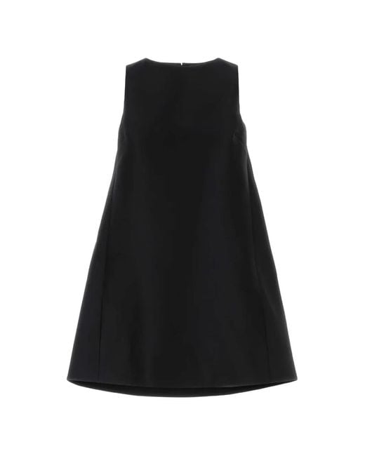 Balenciaga Black Sleeveless A-Line Mini Dress