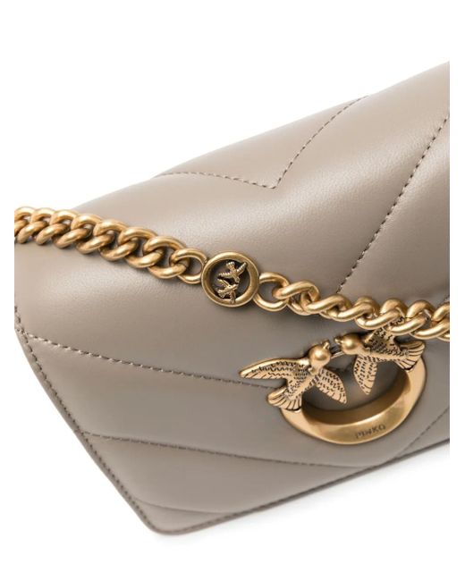 Pinko Natural Mini Love Click Cross Body Bag