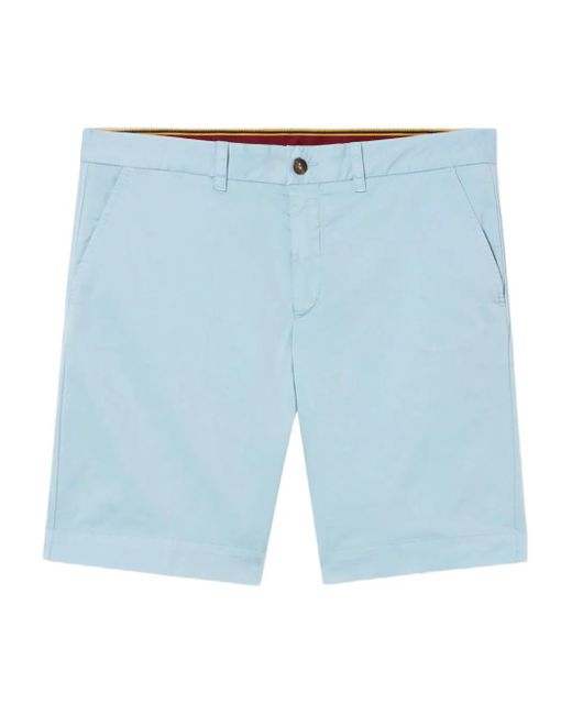 Bermudas de algodón Brooks Brothers de hombre de color Blue