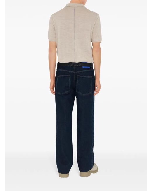 Vaqueros Rectos Burberry de hombre de color Blue