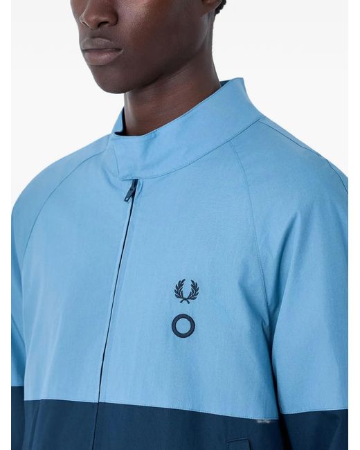 Fred Perry Blue X Criag Logo-Embroidery Jacket for men