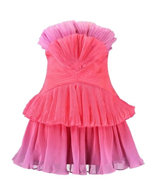 hot pink dress one shoulder Kate Chic One Shoulder Column Short Sequin Homecoming Dresses, Hot Pink