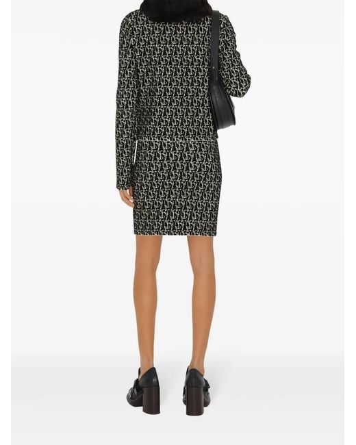 Burberry Black B-Charm Skirt