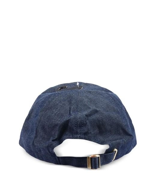 Barbour Blue Corduroy Panel Cap