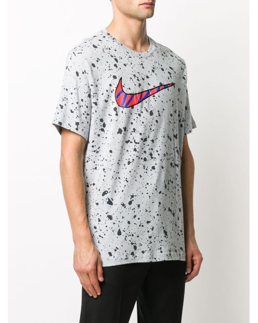 Paint splatter nike shirt on sale