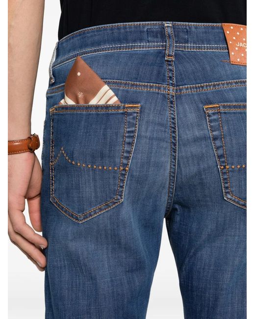 Jacob Cohen Blue Bard Jeans for men