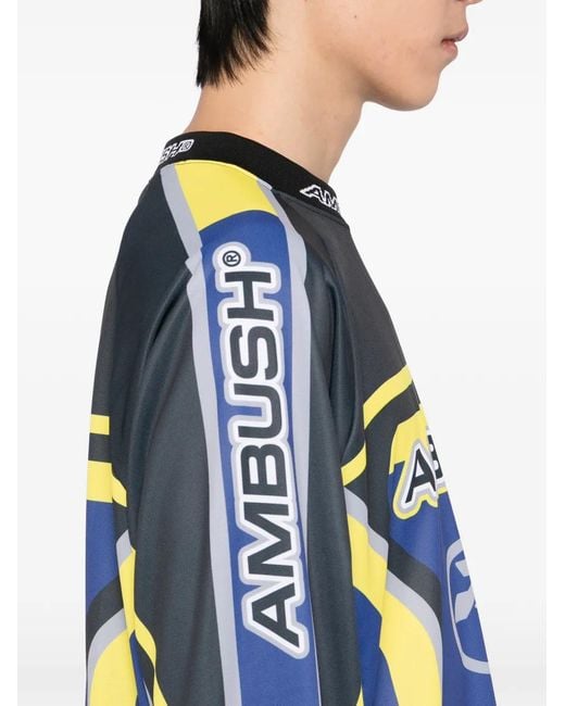 Ambush T-Shirt Met Print in het Blue voor heren