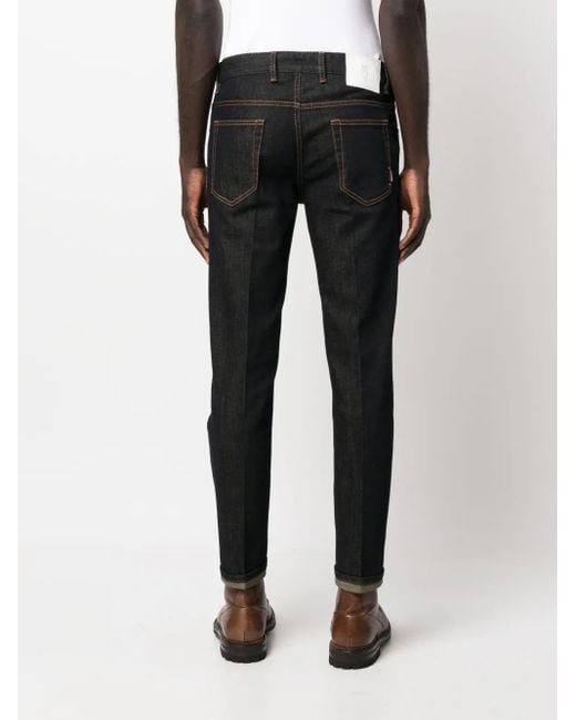 PT Torino Klassische Slim-Fit-Jeans in Black für Herren