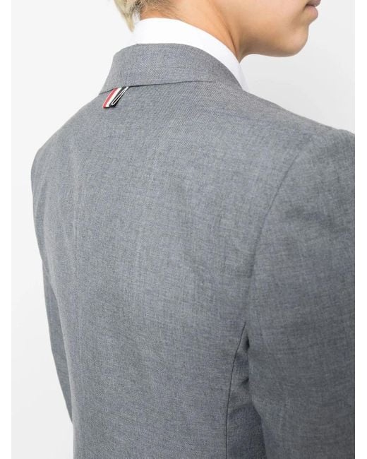 Thom Browne Cropped Blazer in het Gray