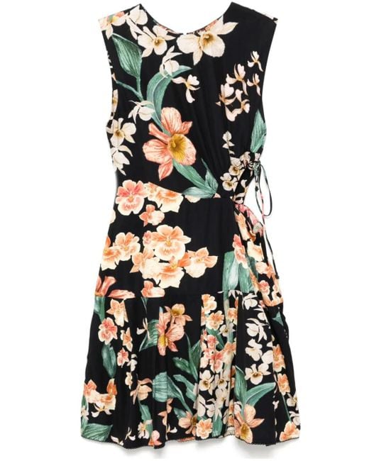 Agua Bendita Black Otoño Cutout Dress