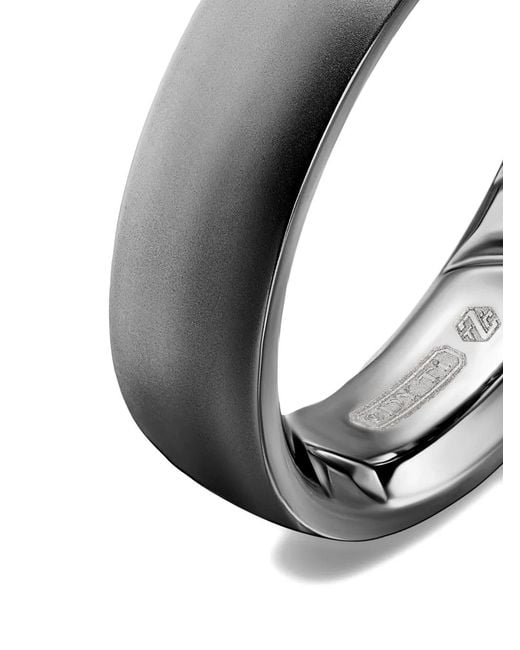 David Yurman Gray Streamline Band Ring for men