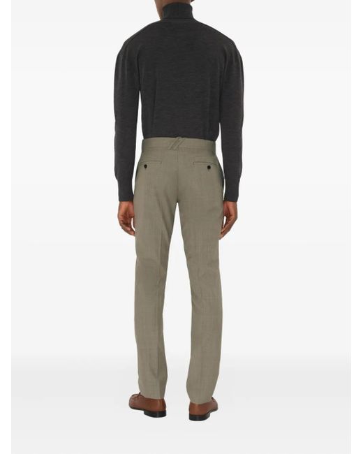メンズ Burberry テーラードパンツ Gray