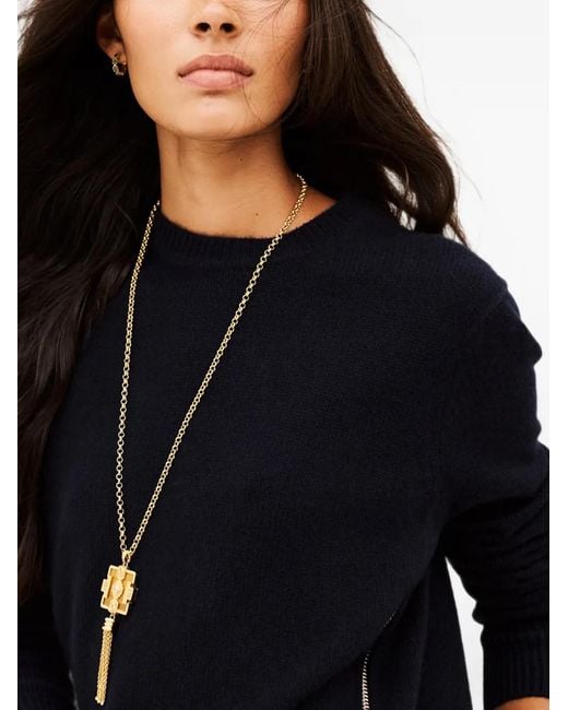 Ba&sh Blue Cheyla Side-Zip Sweater