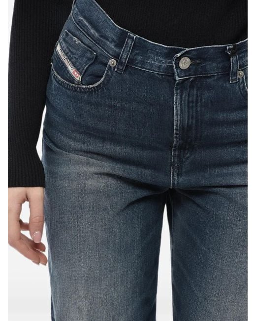 DIESEL Blue 2000 Widee-R Wide-Leg Jeans