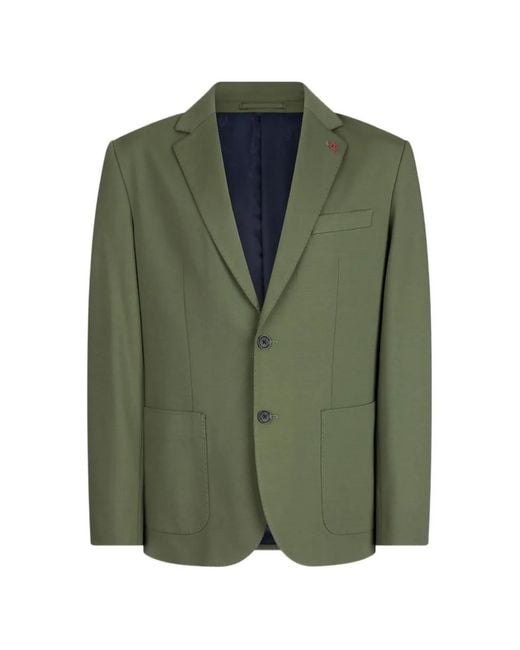 Liu Jo Green Elegant Jersey Jacket for men