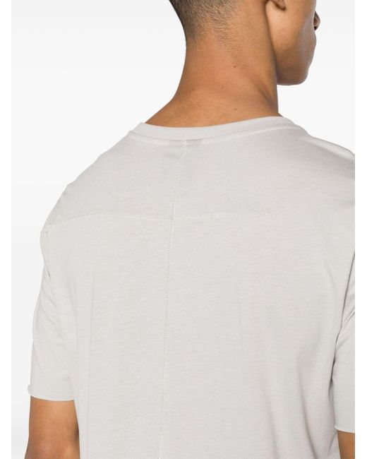 Thom Krom White Short-sleeve Cotton T-shirt for men