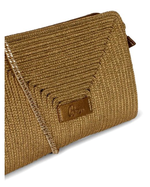 Castaner Brown Bali Pochette Style Handbag