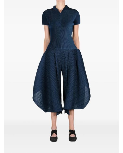 Pleats Please Issey Miyake Blue Mist April Blouse