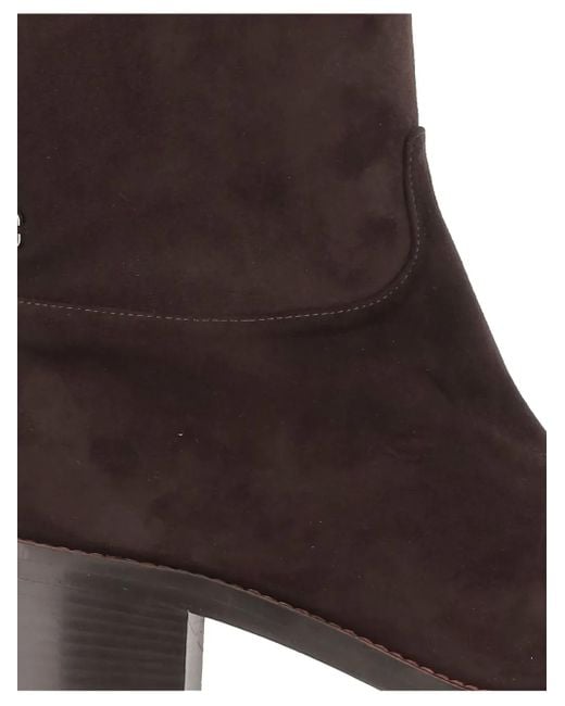 CAREL PARIS Brown 50Mm Brighton Suede Boots