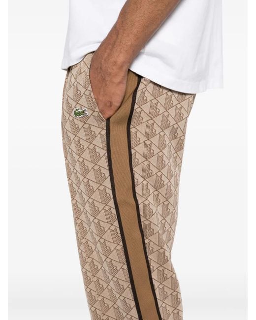 メンズ Lacoste モノグラム パンツ Natural