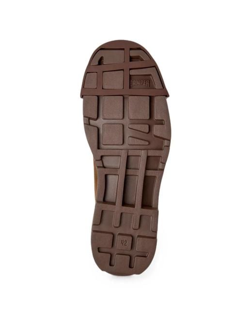 Camper Brown Junction Suede Ankle Boots for men