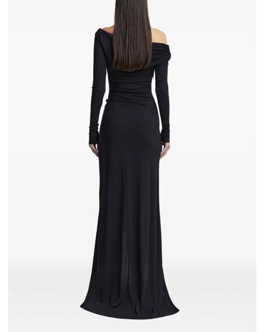 16Arlington Black Polyta Gown