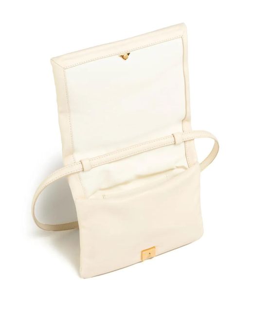 Marni Natural Prisma Clutch Aus Leder
