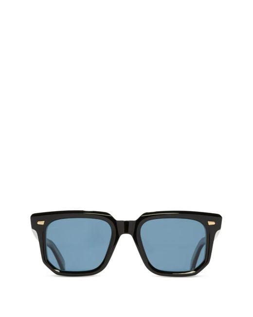 Cutler & Gross Blue Lunettes De Soleil À Monture Carrée