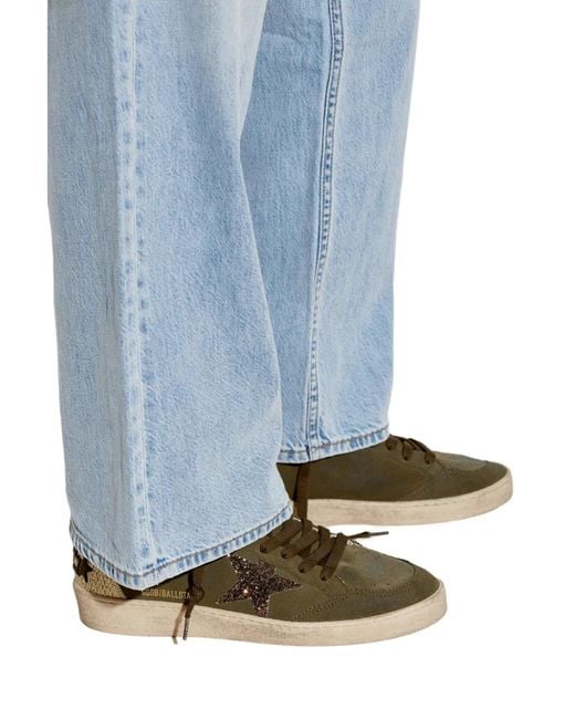 Golden Goose Deluxe Brand Green Ballstar Sneakers