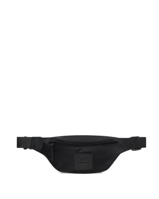 Anine Bing Black Leon Small Waist Bag Nylon