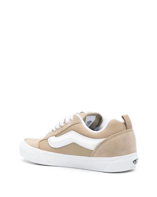 Vans White Knu Skool Sneakers for men